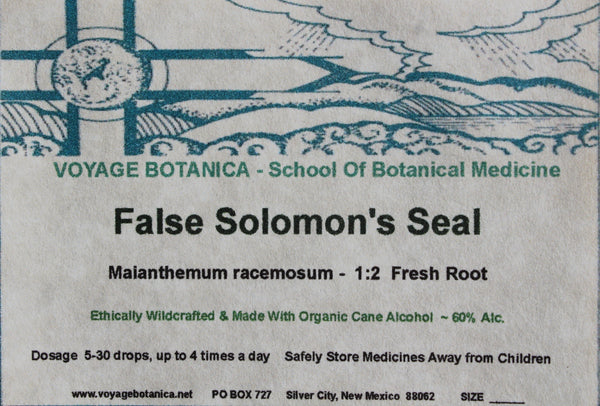 FALSE SOLOMON'S SEAL EXTRACT - Maianthemum racemosum - 4 Ounce Size   -