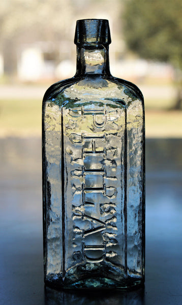 Old Apothecary Bottle  - Circa 1840 to 1860's - OPEN PONTIL EIGHT SIDED DR. D. JAYNE'S EXPECTORANT PHILADELPHIA PA. MINT - Please No Discount Codes On This Listing
